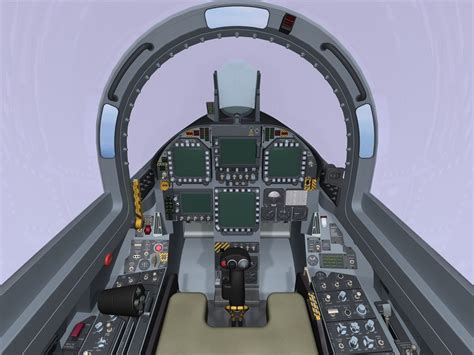 3d super hornet cockpit fuselage