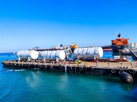 Breakbulk Middle East - Al Faris Transported 19 Vessels for a Crude-Oil Production Facility in ...