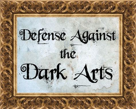 Defense Against the Dark Arts Harry Potter by ForbiddenForest