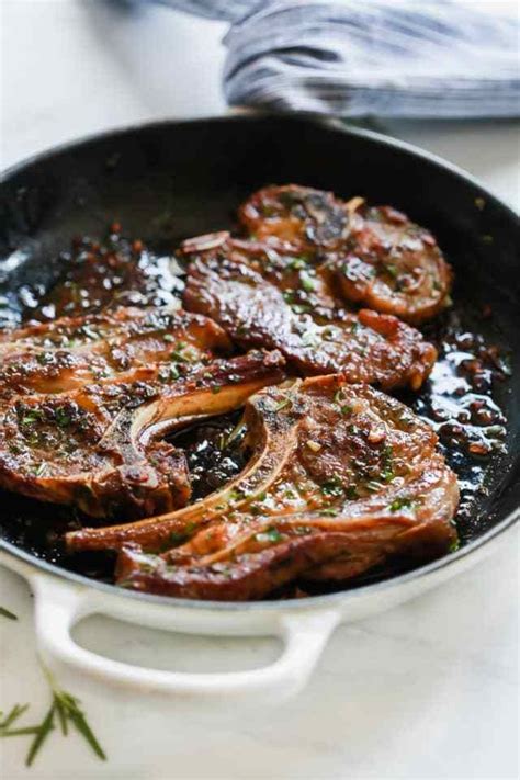 Garlic Herb Lamb Chops Recipe | Recipe | Lamb chop recipes, Lamb shank ...