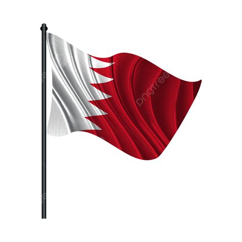 Waving Bahrain Flag Illustration, Bahrain Flag, Wavy Flag, Flag Clipart ...