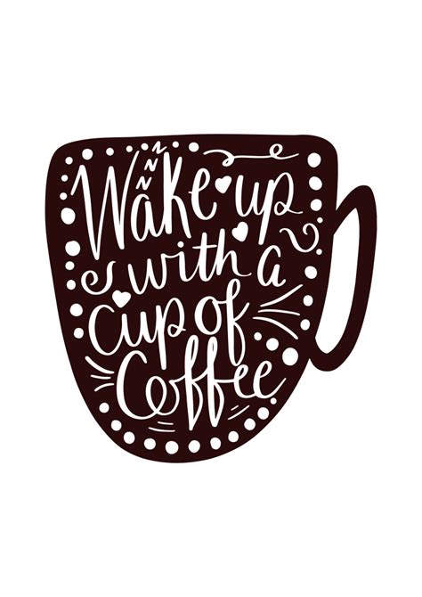 Coffee Cup Sayings Free SVG Cut File - SVG Heart