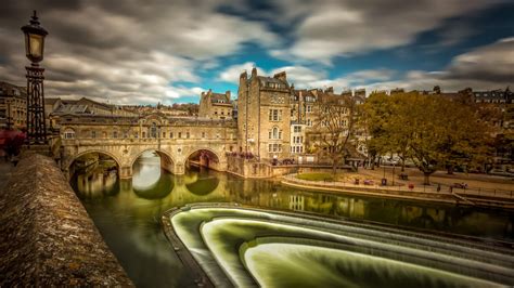 Amazing and famous cascade on the River Avon in Bath. That was my best ...