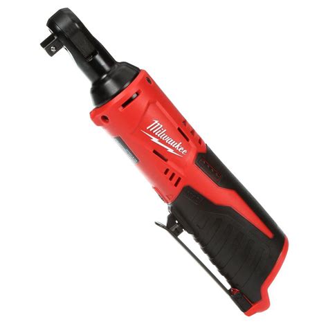 Milwaukee M12 12-Volt Lithium-Ion Cordless 3/8 in. Ratchet (Tool-Only ...