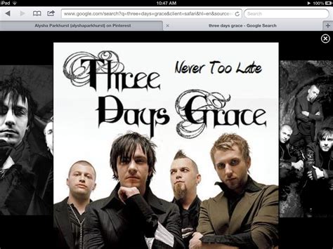 Three Days Grace | Three days grace, Music videos, Day