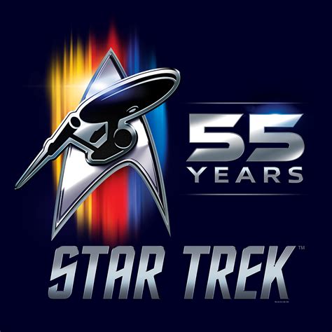 The Trek Collective: Star Trek 55th anniversary logo