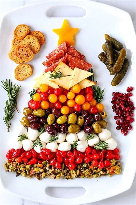 Christmas Antipasto Platter - Easy Appetizer Idea for Christmas!