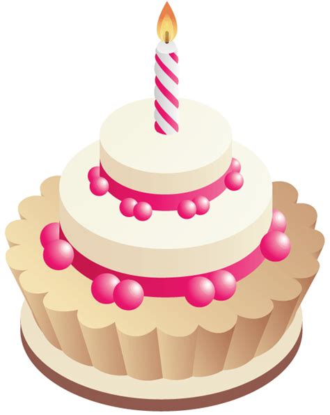 Birthday cakes clipart 3 free birthday cake clip art clipartcow – Clipartix