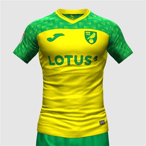 Norwich City FC 23/24 Home Kit Concept - FIFA 23 Kit Creator Showcase