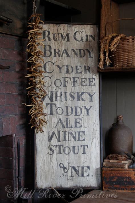 Reproduction 18th C Colonial Tavern Menu Wooden Sign Custom - Etsy