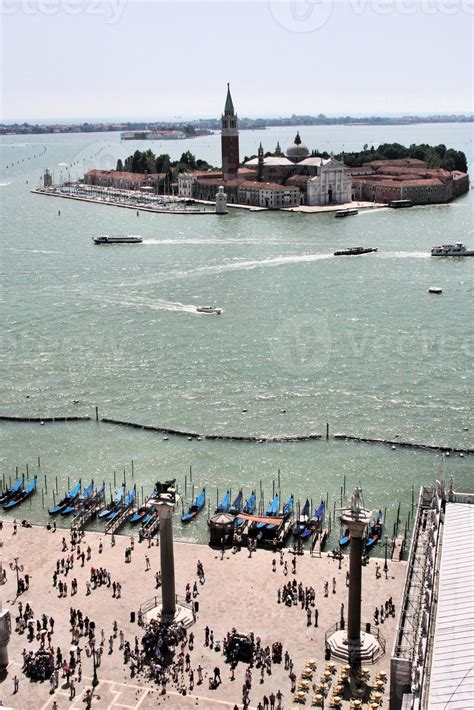 An aerial view of Venice in Italy 7968884 Stock Photo at Vecteezy