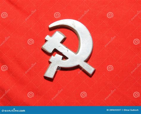 Hammer and Sickle, Symbol for Communism Stock Image - Image of state ...