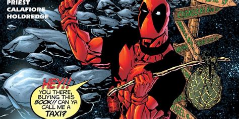 What Do Other Characters Think When Deadpool Breaks the Fourth Wall?