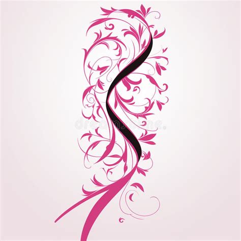 Pink Ribbon Symbol of Hope and Strength Against Breast Cancer Stock ...