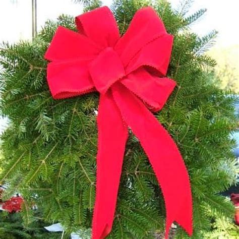 Christmas Balsam Fir Wreath - Arlington Cemetery & Toppitzer Funeral Home