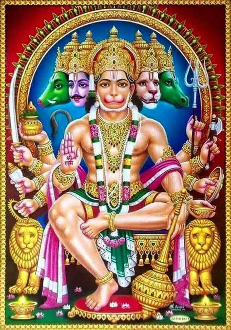 Shri Panchmukhi Hanuman Images HD Wallpapers 1080p Download