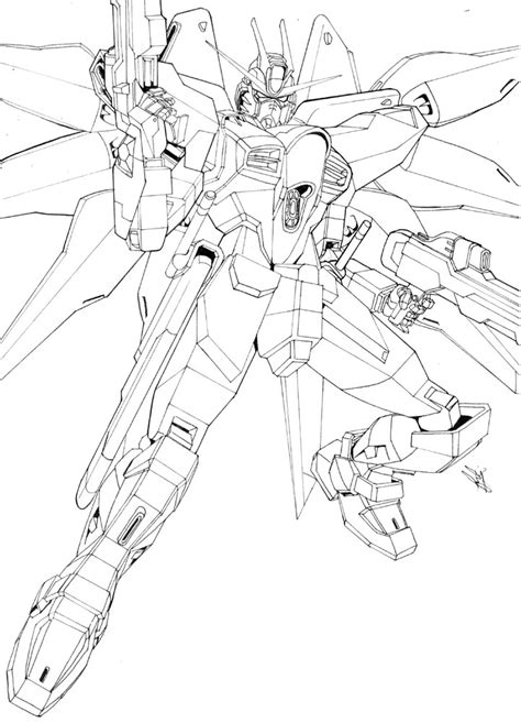 Strike Freedom Gundam repost by Riza23 on DeviantArt