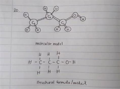 Lewis Structure Of 1 Propanol