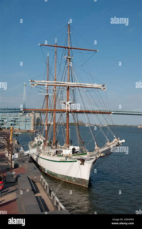 Tall Ship - The Gazela, Penn's Landing, Philadelphia, Pennsylvania, USA ...