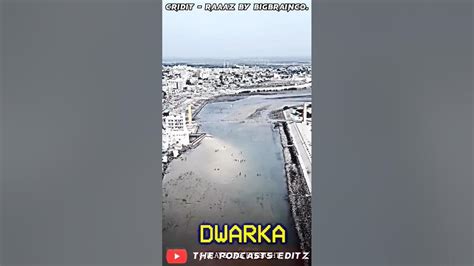 Dwarka Nagari Underwater Real Video 🕉️🛕 || Dwarka History|| #shorts #viral - YouTube