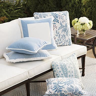 Outdoor Pillows & Cushions - Patio, Porch Cushions | Ballard Designs