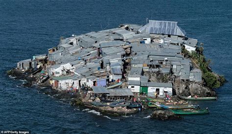 Tiny island where 500 cram onto land half the size of a football pitch - Big World News