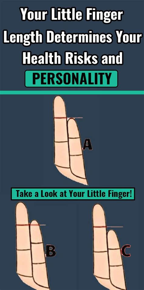 Your Little Finger Length Determines Your Health Risks and Personality