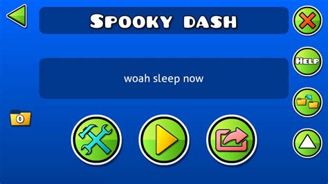 Completing my new level in geometry dash (Spooky dash) - YouTube