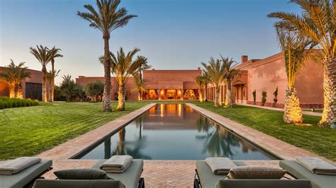 A Palatial Moroccan Villa in an Exclusive Community - Mansion Global