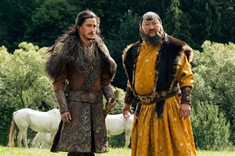 Marco Polo - Kublai Khan and Prince Jingim | Marco polo netflix, Marco ...