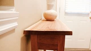 Cherry Table | Natrural edge Cherry table or console made fr… | Flickr