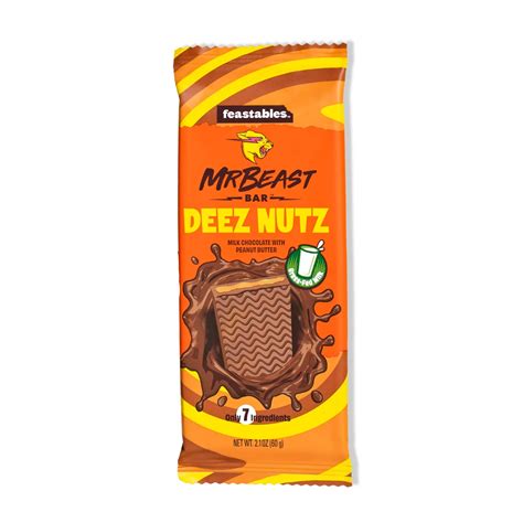 EPIC Food Supply | Feastables MrBeast Bar - Deez Nutz