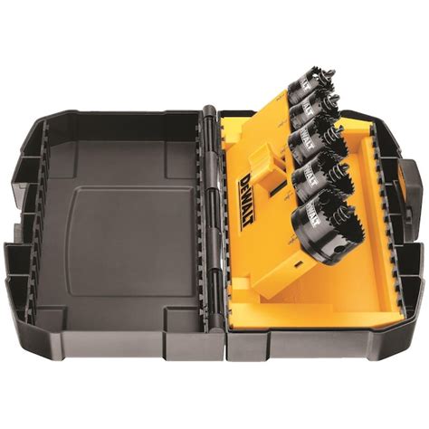 DEWALT 5-Piece Bi-Metal Arbored Hole Saw Kit Set in the Hole Saws & Kits department at Lowes.com