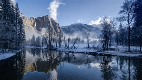 Wasserfall Hintergrundbilder Pc Natur