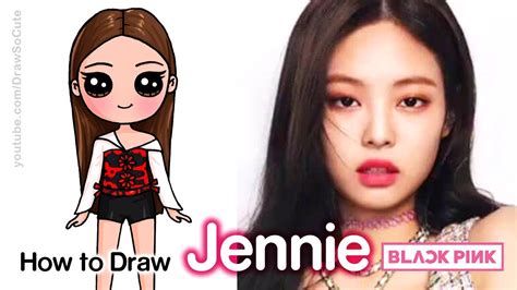 How to Draw Jennie | BlackPink Kpop