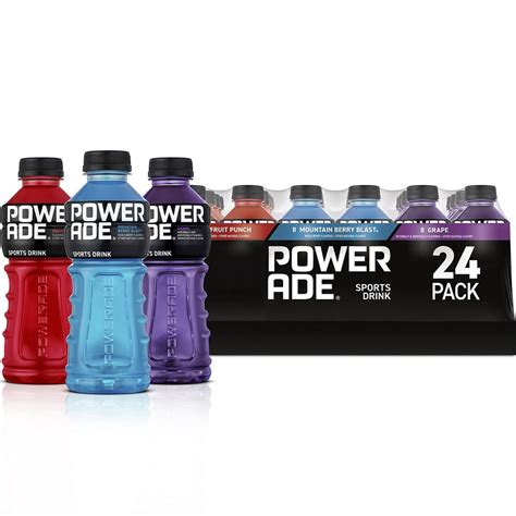 Powerade Sports Drink Variety Pack (20 Ounce bottles, 24 Count ...