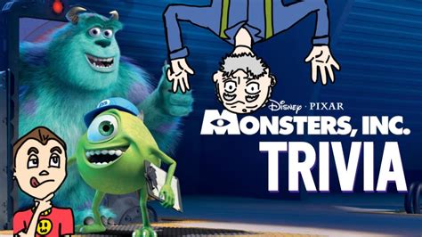 MONSTERS INC Trivia - Disney - #TalkNQuizNDisney - YouTube