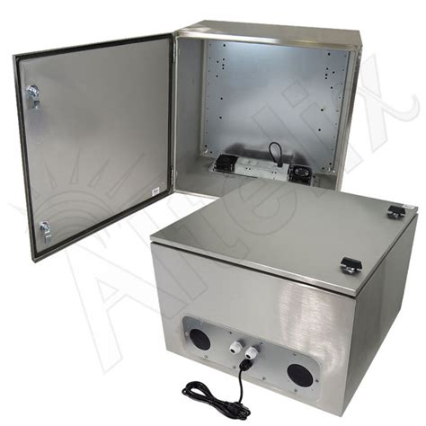 Weatherproof NEMA Enclosures - NEMA Enclosures by Features - Heated Weatherproof Enclosures ...