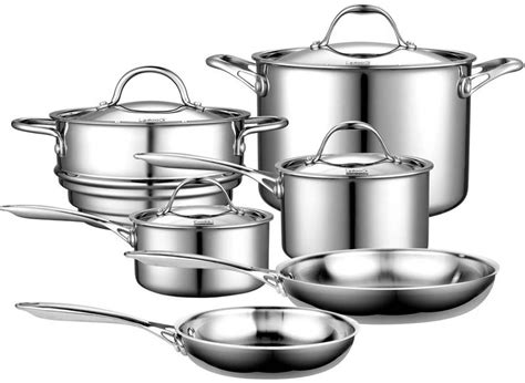 Stainless steel pans on induction 0.3.1.369, cookware aluminum vs ...