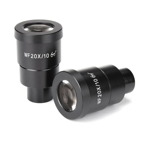 Eyepiece 20X Wide field lens high eye point ocular lens