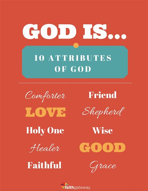 Teaching Children the Attributes of God - FaithGateway