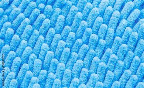 Closeup of blue carpet fabric texture for background use Stock Photo ...