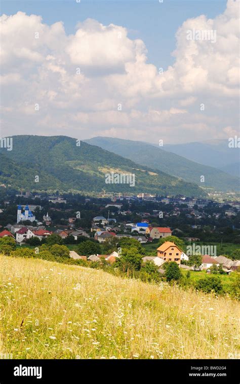 Svaliava, Zakarpattia Oblast (province), Carpathian Mountains, western Ukraine, Eastern Europe ...