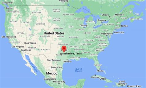 Where is Waxahachie, TX, USA? | Location Map of Waxahachie, Texas