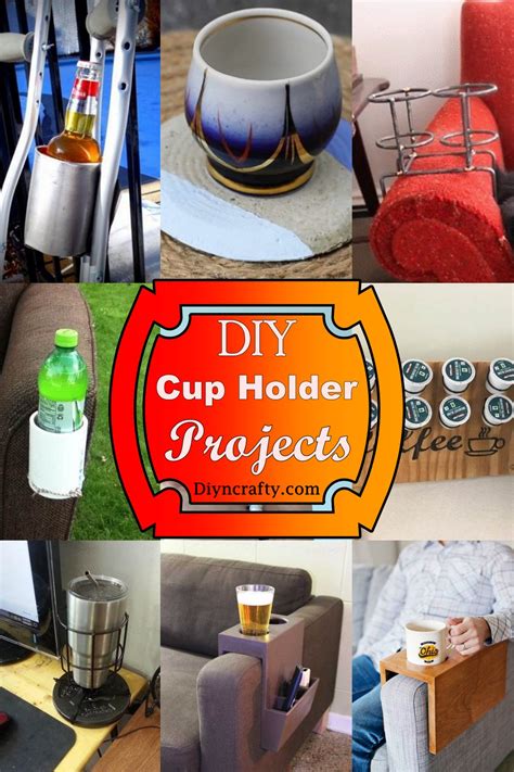 23 DIY Cup Holder Projects - How To Make A Cup Holder (2022)