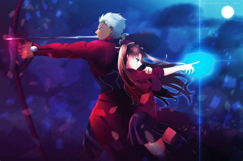 Fate Stay Night Archer X Rin - MAXIPX