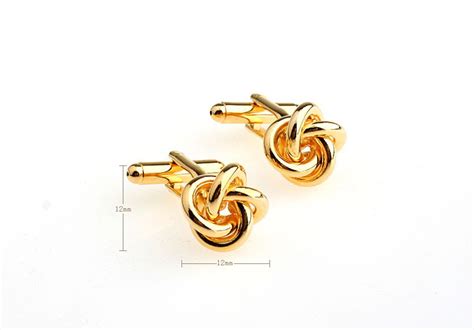 GOLD KNOT CUFFLINKS - iCufflinks