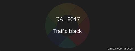 RAL 9017 : Painting RAL 9017 (Traffic black) | PaintColourChart.com