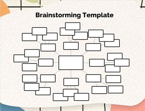 10+ Printable Brainstorming Template | room surf.com