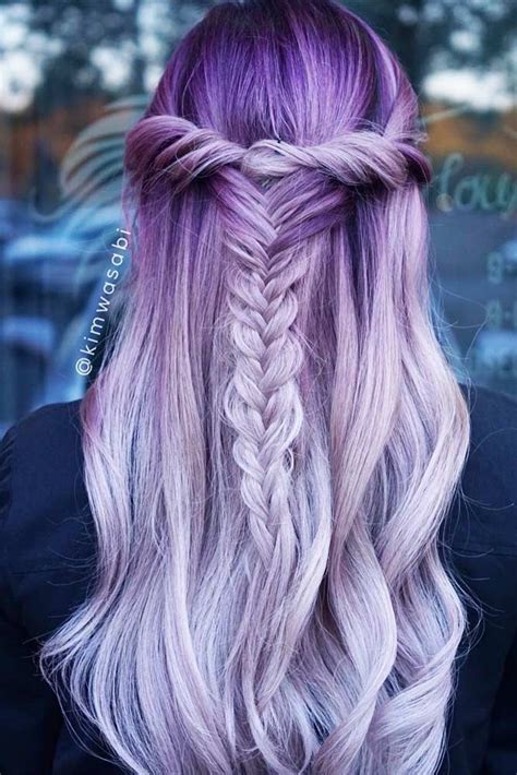 33 Light Purple Hair Tones That Will Make You Want to Dye Your Hair | Light purple hair, Hair ...